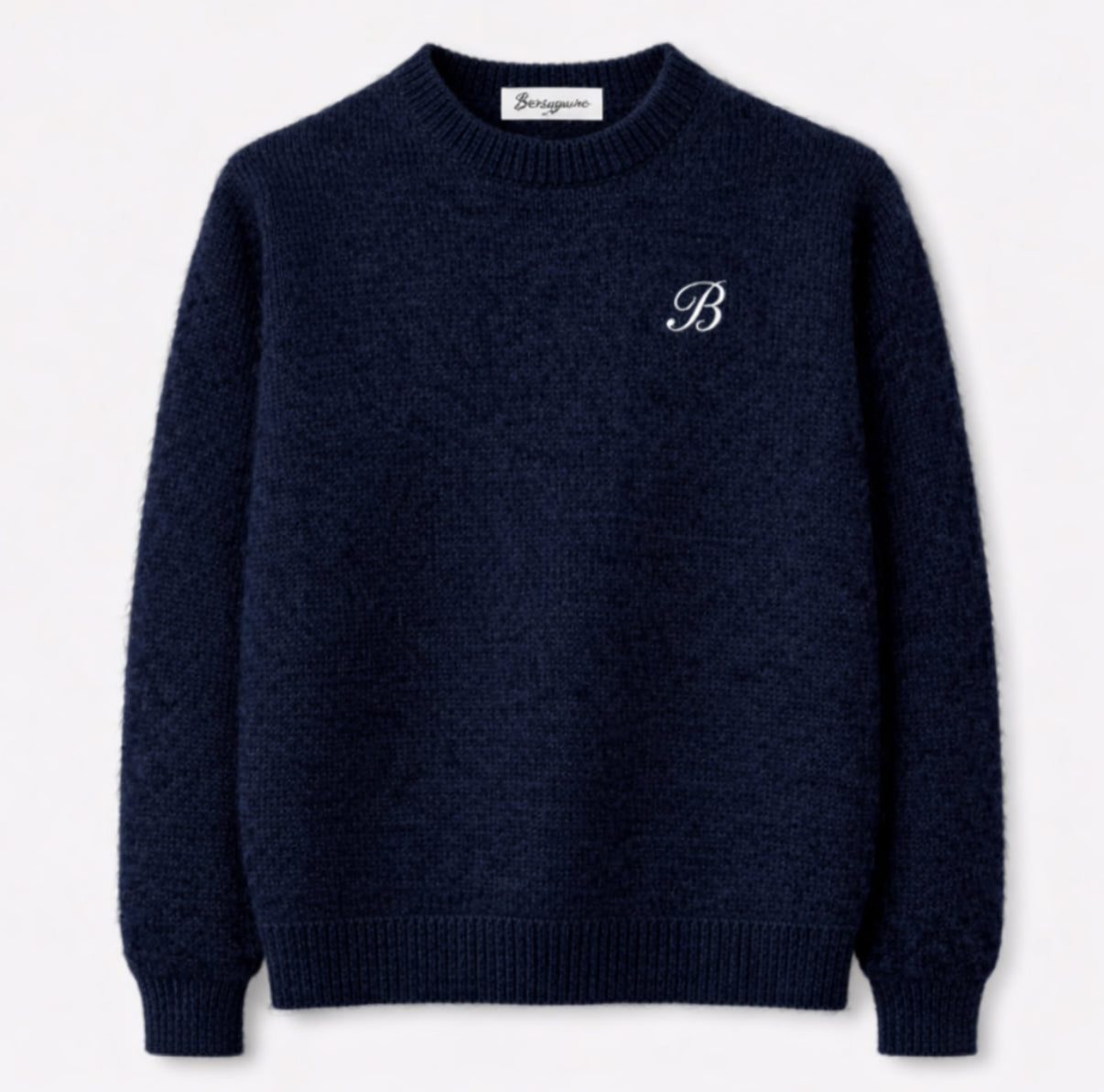 Minimalist Logo Wool Knit