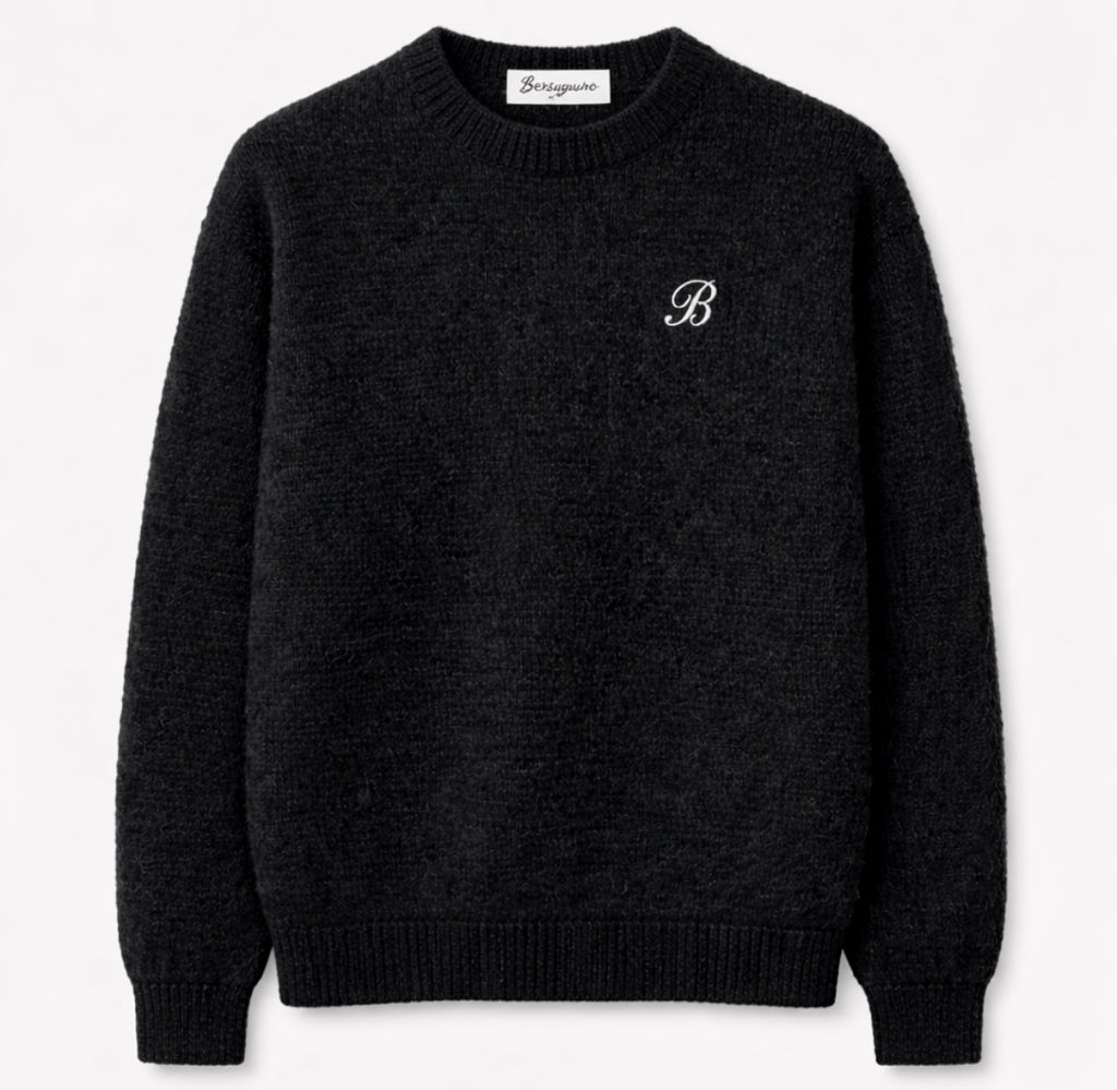 Minimalist Logo Wool Knit