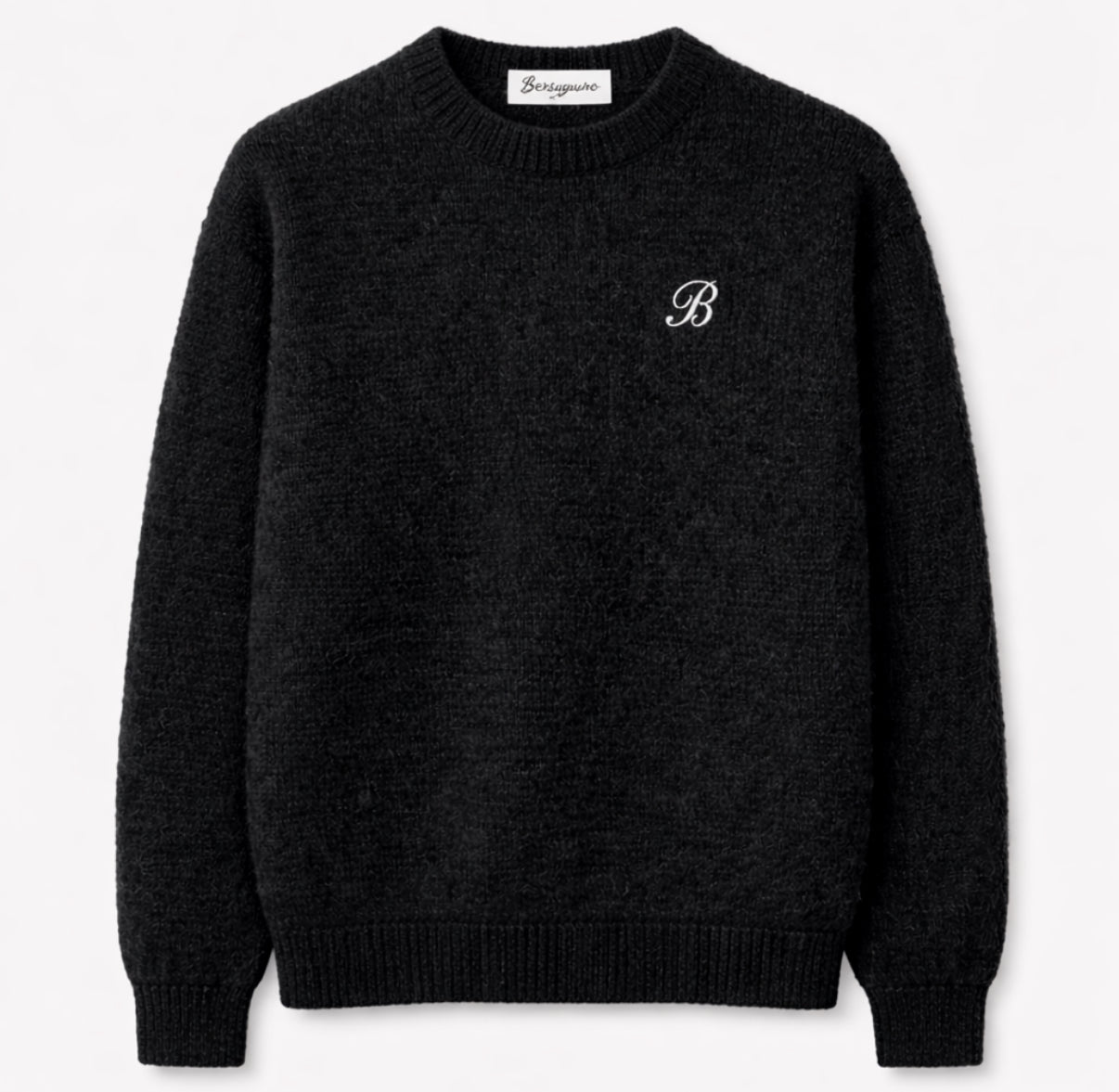 Minimalist Logo Wool Knit